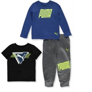 Puma Boys Active Tricot Jogger Set 1006